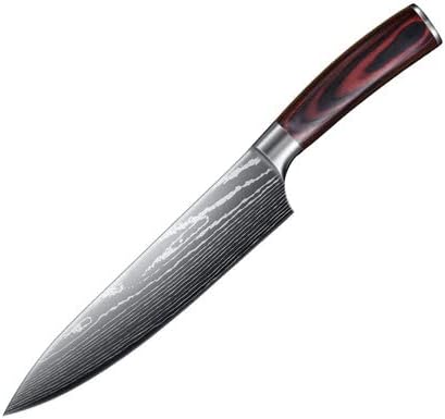 Şam desenli mutfak bıçağı