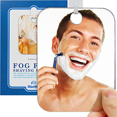 Tıraş İyi Şirket Orijinal Anti-Sis Tıraş Aynası / Erkekler ve Kadınlar için Fogless Banyo El Aynası / Uzun Ömürlü Çıkarılabilir