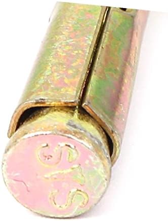 Daoke 8mm x 60mm Metal Hex Somun Yıkama Beton Kollu Çapalar Genleşme Cıvataları Vidalar 10 adet (Renk: Birden Fazla Renk)