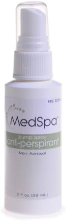 Medline MSC095012 MedSpa Pompa Sprey Antiperspirant / Deodorant, 2 oz (48'li Paket)