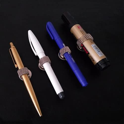 Tek/Çift / Üçlü Delik Metal Bahar kalem tutucu Dizüstü Kalem Klipler Paslanmaz Çelik kalem tutucu için Doktor Hemşire Dayanıklı