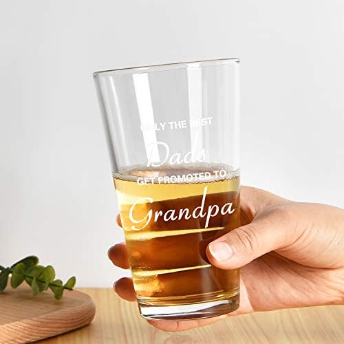 Büyükbaba için Babalar Günü Hediyeleri, Sadece en iyi Babalar Büyükbabaya Terfi Ediyor Büyükbaba için Bira Bardağı Büyükbaba