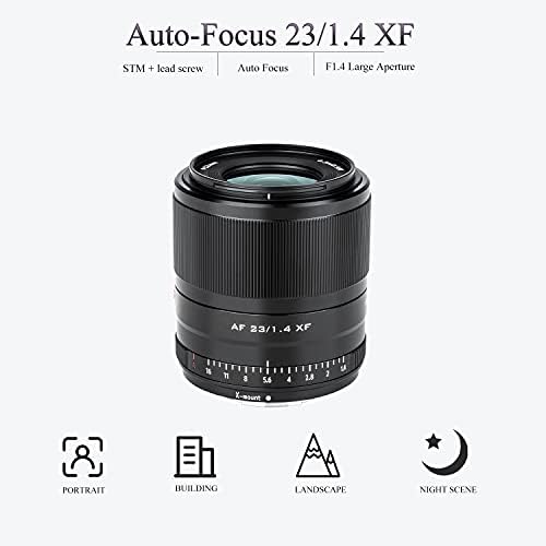 VİLTROX 23mm F1.4 XF Otomatik Odaklama Lens için Fuji X, APS-C Büyük Diyafram Başbakan Geniş Açı Lens fujifilm X-Montaj Kamera