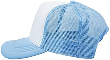 Kişiselleştirilmiş Snapback Kamyon Şoförü Şapkaları Özel Unisex Mesh Açık Havada Beyzbol Şapkaları