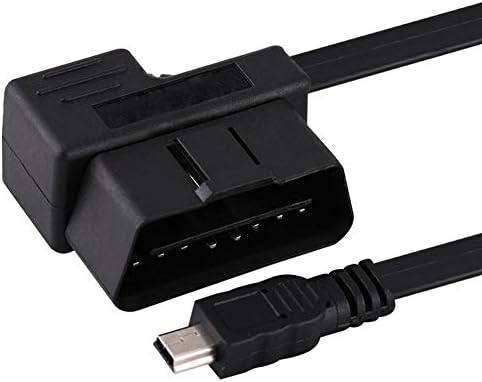 OBD2 USB Kablosu 16pin Araç Teşhis Uzatma Adaptörü Mini USB Kablosu, 180cm