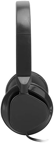 Vbestlıfe 3.5 mm Kablolu Kulaklıklar, Aşırı Kulak Kulaklıklar Stereo Ses Müzik Kulaklık PC oyun mikrofonlu kulaklık Oyun FM Müzik