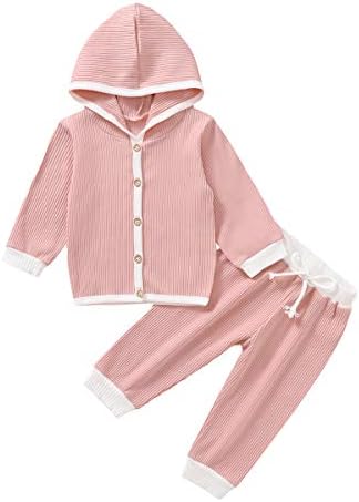 2 ADET Toddler Bebek Kız Erkek Batik Kıyafetler Batik Kırpma Üst ve kapüşonlu Sweatshirt Pantolon Seti Sonbahar Kış Giysileri