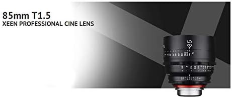 Xeen 24mm, 35mm, 50mm, 85mm T/1.5 Profesyonel Sinema Serisi Lens Nikon F Dağı Kameralar için Paket Rokinon tarafından