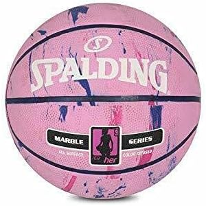 Spalding Mermer NBA Kadın Basketbol Açık ve Kapalı Boyutu 6 Hava Pompası Olmadan