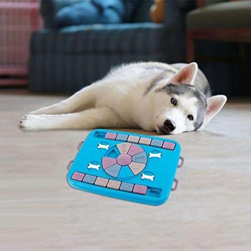 Prettyıa Interaktif Köpek Bulmaca Oyuncaklar - Köpek Tedavi Dağıtıcı Köpek Oyuncaklar Artış IQ Yavaş Dağıtım Besleme Pet Köpek