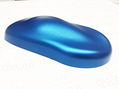 VVıVıD + Mat Metalik Mavi Hayalet 60 İnç x 3ft Araç Wrap Vinil Rulo ile Hava Yayın