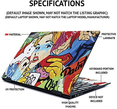 Microsoft Surface Laptop 4 13.5” ile Uyumlu MightySkins Cilt - Hiper / Koruyucu, Dayanıklı ve Benzersiz Vinil Çıkartma sarma