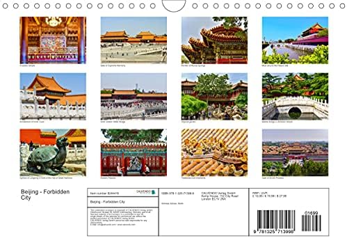 Pekin-Yasak Şehir (Duvar Takvimi 2022 DIN A4 Manzara)