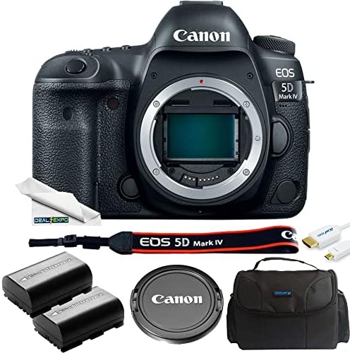 Canon EOS 5D Mark IV DSLR Fotoğraf Makinesi (Sadece Gövde)-Deal-Expo Aksesuar Paketi