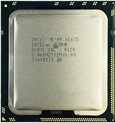 WUYİN X5675 3.0 GHz Altı Çekirdekli Oniki İplik CPU İşlemci 12 M 95 W LGA 1366 CPU İşlemciler