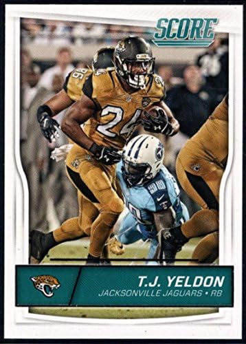 Skor 149 T. J. Yeldon Jaguars NFL Futbol Kartı NM-MT