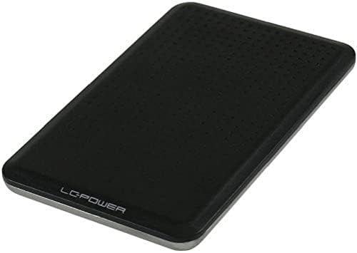 LC-Güç Ultra İnce LC 25BU3 Sabit Disk Muhafazası 6.3 cm USB 3.0 Siyah