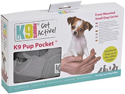K9 Pursuits Pup-Cep Ön Monteli Köpek Taşıyıcı, Küçük
