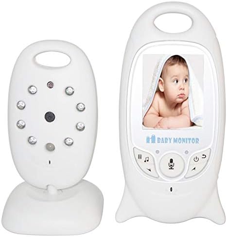 MUshunR 2.0 inç LCD Ekran Taşınabilir Bebek Monitörü, destek İki Yönlü Konuşma Geri, Gece Görüş (Renk: AB Tak)