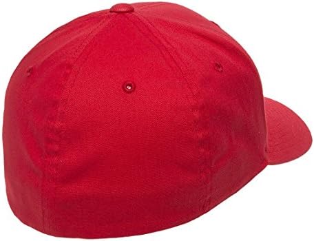 Boş V-Flexfit Pamuklu Dimi Gömme Beyzbol Şapkası / Streç Fit, Şapka Astarlı Atletik Ballcap
