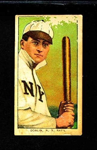 1909 T206 YARASA Mike Donlin New York Giants (Beyzbol Kartı) (Yarasa İle) ADİL Devler