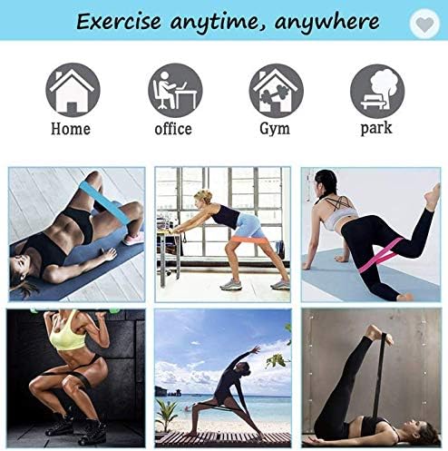 Motive tarafından Crave Fitness Egzersiz Direnç Band Döngüler + Zemin Kaydırıcılar Set için Gücü Eğitim, Yoga, Pilates, evde