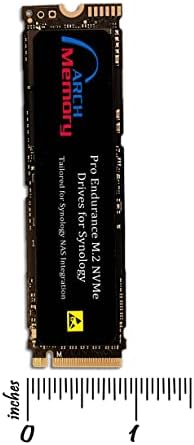 Arch Bellek Pro Dayanıklılık 1 TB M. 2 2280 PCIe (3. 0x4) NVMe Katı Hal Sürücü (QLC) Synology NAS Sistemleri için DS1019+
