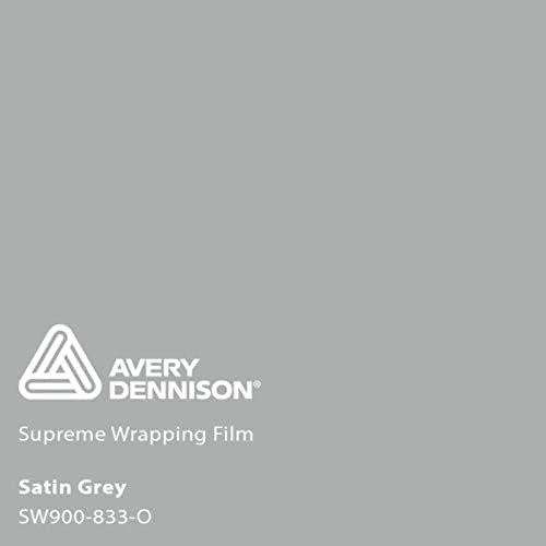 Avery SW900-833-O SATEN GRİ 5ft x 10ft (50 Sq/ft) Yüce Vinil Araç Wrap Film