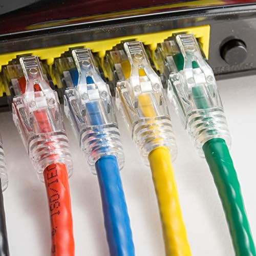 NTW 1 ' Kilitlenebilir CAT6 Patentli ağ Kilidi RJ45 Ethernet Ağ Yama Kablosu (UTP), Takılmayan, Siyah (NL-U6K-001BK)