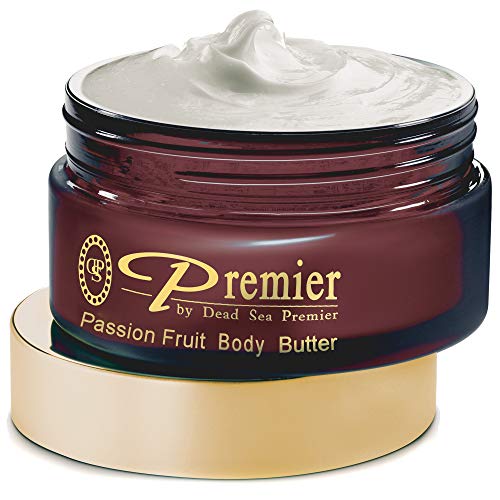 Premier Dead Sea Aromatic Body Butter-Tutku Meyvesi, yaşlanma karşıtı cilt bakımı, nemlendirici, nemlendirici shea yağı, streç