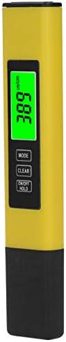 Su Kalitesi Kalem, 3-in-1 Dijital Su Test Cihazı, 4 Modları TDS EC Metre Iki Renkli Aydınlatmalı Ekran 0~9990Ppm Balık Tankı