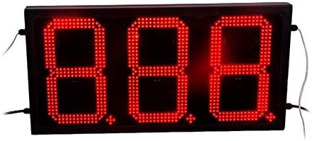 LED İşaretler 8 LED Benzin İstasyonu Elektronik Yakıt Fiyat İşareti 888 Motel Fiyat İşaretleri (Yeşil)