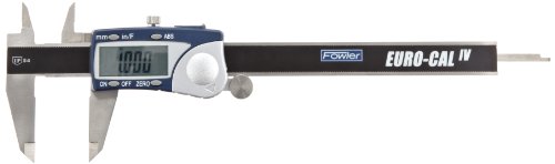 Fowler 54-100-330-1 Euro-Cal IV Dijital Kumpas ile 6 / 150mm Ölçüm Aralığı