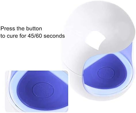 XİAOTİAN Mini Tırnak kurutucu 3 W USB UV LED Lamba Nail Art Manikür Araçları Pembe Yumurta şekli Tasarım Hızlı kuruyan kür ışık