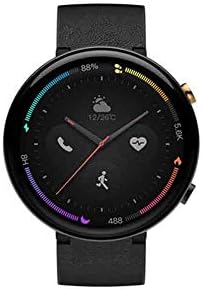 PENGHU Kronometre, Akıllı Saat, ESIM Telefon Saati, GPS Kalp Hızı, NFC Spor Modu (Siyah renk)