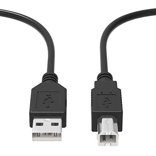 SupplySource 6ft USB 2.0 Kablosu Dizüstü PC Veri Sync Kablosu Tel Kurşun HP yedek malzemesi Officejet Pro Artı All-in-One Yazıcı