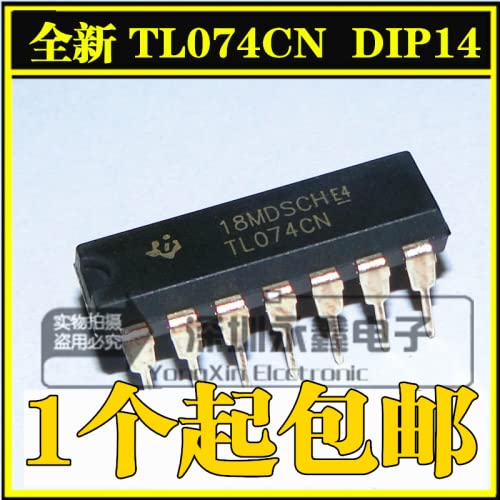 10 ADET Yeni TL074CN TL074 Dört Operasyonel Amplifikatör Doğrudan Takılı DIP-14 ile Doğrudan Fotoğraflanabilir.