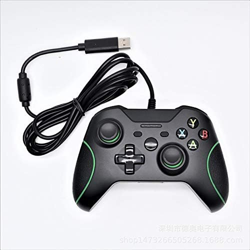 QiaoJia USB Kablolu Konsolları Xbox Denetleyicisi ıçin Bir Gamepad Xbox One Ince Kontrol PC Windows Mando Joystick