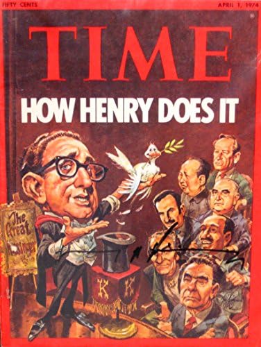 Kissinger, Henry 4/1/74 imzalı Zaman Dergisi