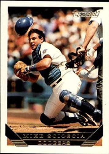 1993 Topps Altın Beyzbol 202 Mike Scioscia Los Angeles Dodgers Topps Şirketinden Resmi MLB Ticaret Kartı