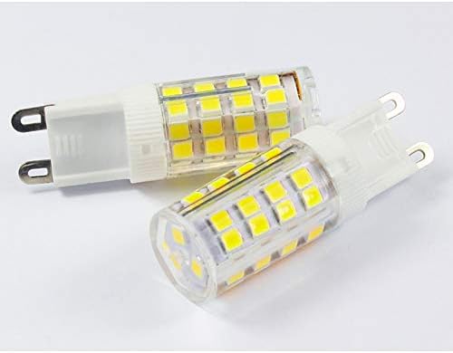 MD Aydınlatma 5 W G9 LED Ampul G9 Seramik Mısır Ampuller( 10 Paket) -52 LEDs 2835SMD 400 Lümen Günışığı Beyaz 6000 K Yedek 40