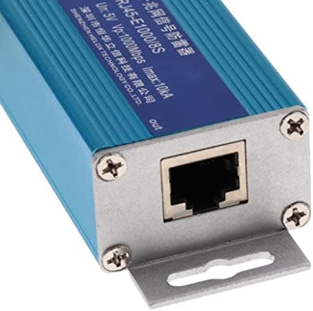 figatia 2'si 1 Arada Gigabit Ethernet Ağ LAN Aşırı Gerilim Koruyucu Tutucu