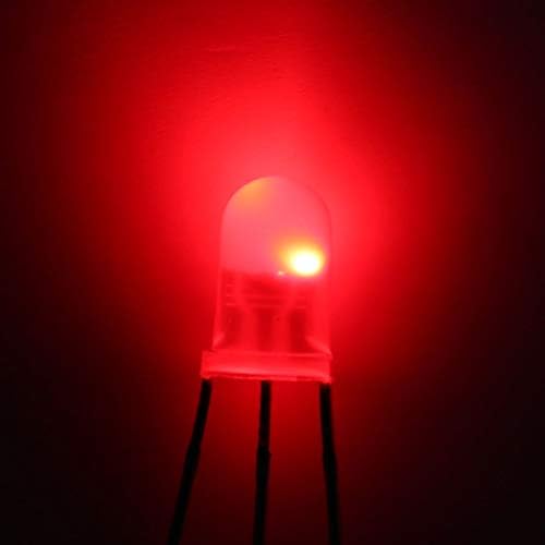 KFıdFran 140 adet 5mm Kırmızı Yeşil Misty Ortak Katot LED diyot ışık Yuvarlak 20mA Süper Parlak Ampul Aydınlatma Lambası Elektronik