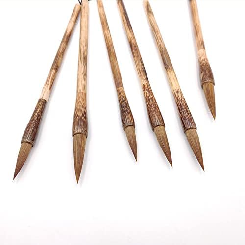 Doğal kaligrafi kalemi, Çoklu Saç Düzenli Komut Dosyası Boya Fırçaları, Boyama Çizim Öğrenci Kırtasiye Sanat Malzemeleri
