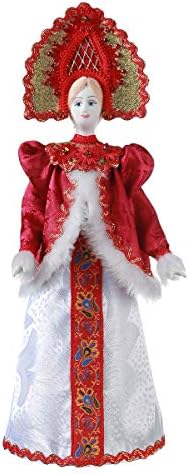 danila-hediyelik eşya Rus El Yapımı Porselen Geleneksel Halk Kostüm Bebek 12 23-20