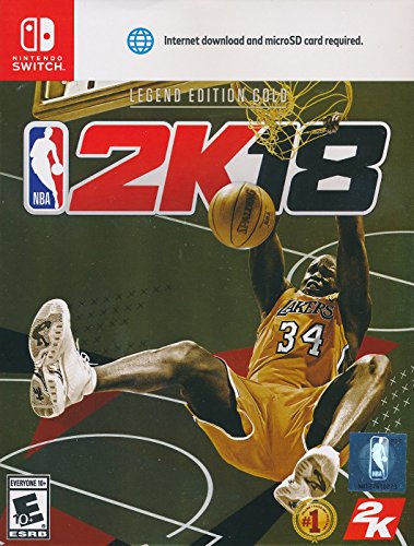 NBA 2K18 Legend Edition Altın [Nintendo Anahtarı]