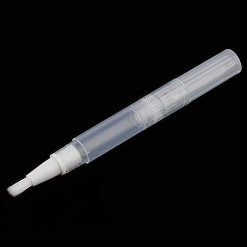 wsloftyGYd 5 Adet Boş Büküm Kalem Kozmetik Konteyner Dudak Parlatıcısı Kirpik Büyüme Sıvı Tüp 3 ml Beyaz