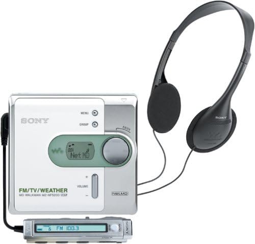 Sony MZ-NF520D Net MD Walkman (Beyaz) (Yenilenmiş)