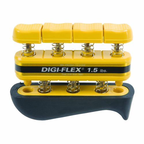 Digi-Flex-10-0740 Sarı El ve Parmak Egzersiz Sistemi, 1.5 lbs Direnç