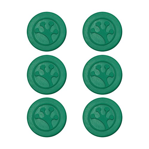 Grip-IT Analog Çubuk Kapakları, 6 Yeşil Set
